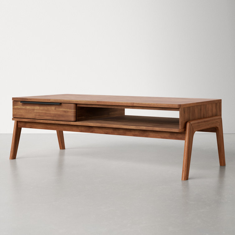Bradley Solid Wood Coffee Table & Reviews AllModern